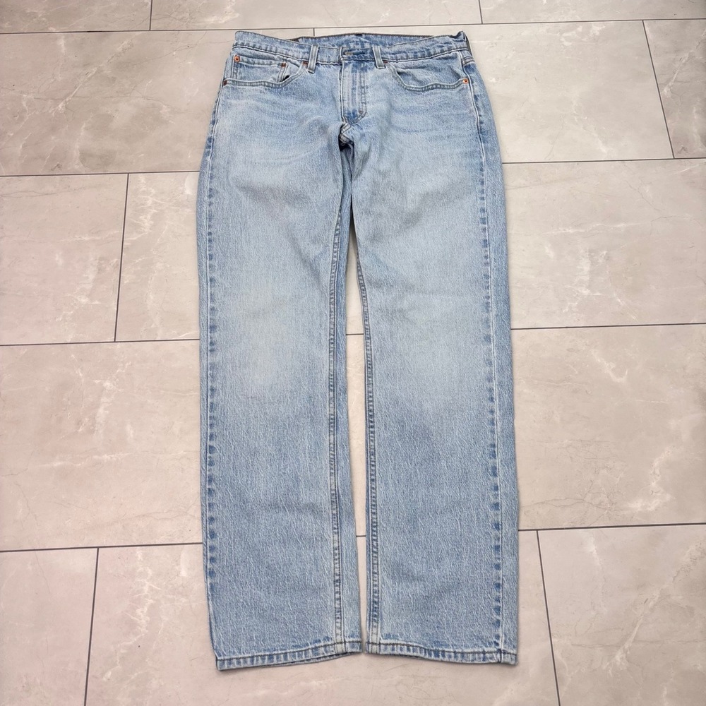 Levi's 559 Light Wash Relaxed Straight Jeans 32x32 Y2K Baggy Denim